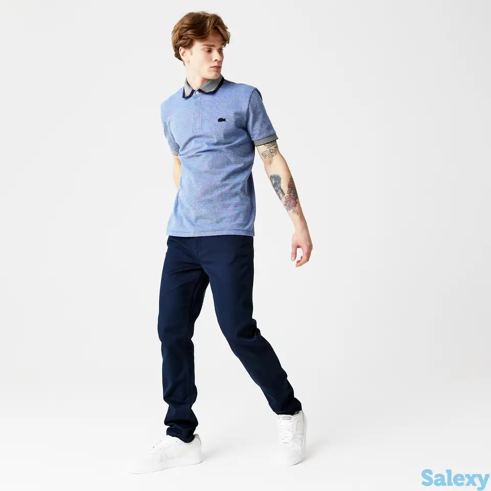 Брюки lacoste slim fit, фотография 1