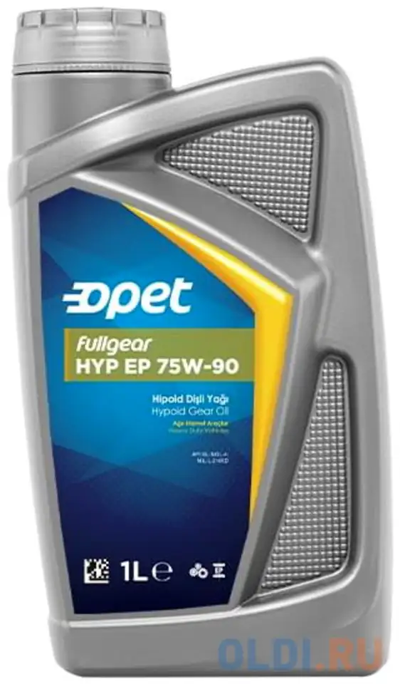 601216046 opet синт. тр.масло fullgear hyp ep 75w-90 gl-5 (1л), фотография 1