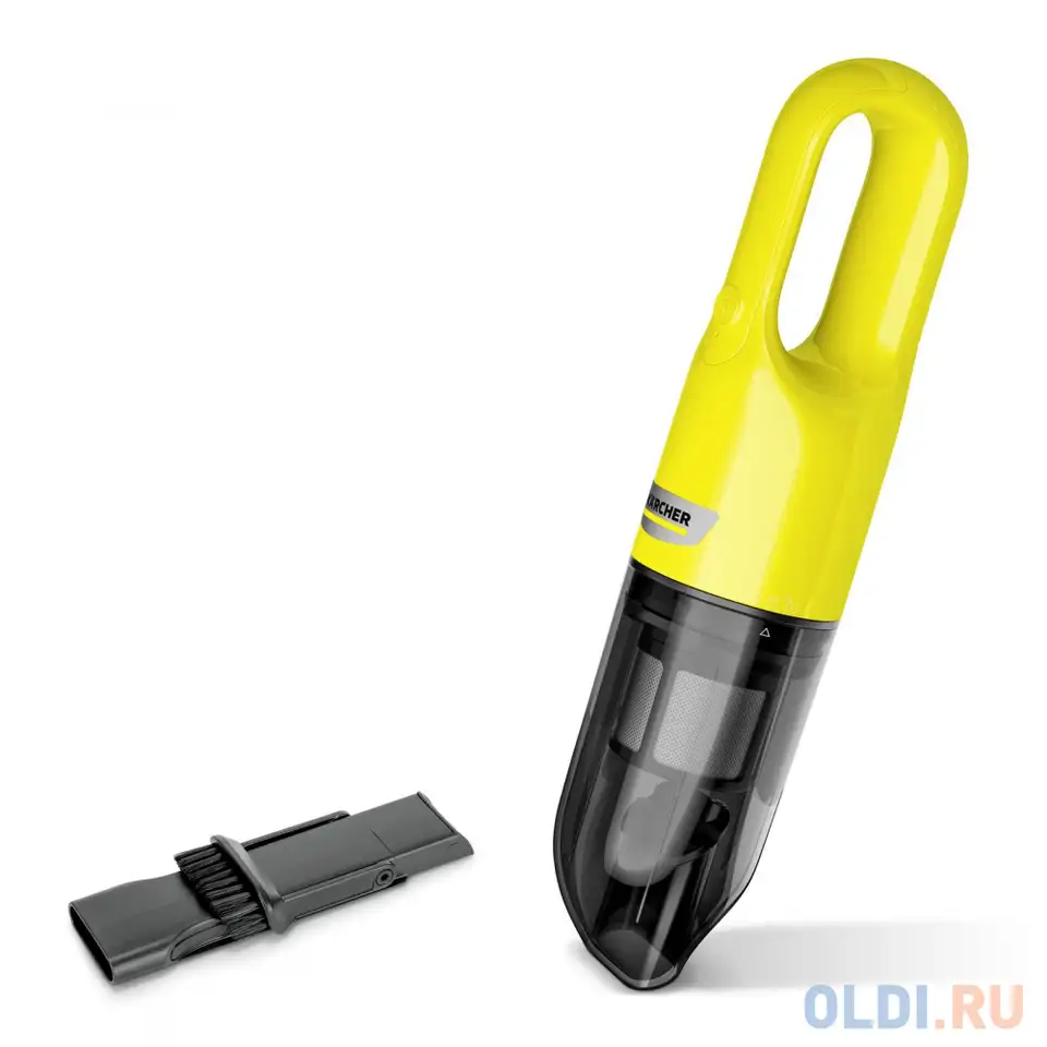 Пылесос ручной karcher cvh 2 сухая уборка жёлтый черный, фотография 1