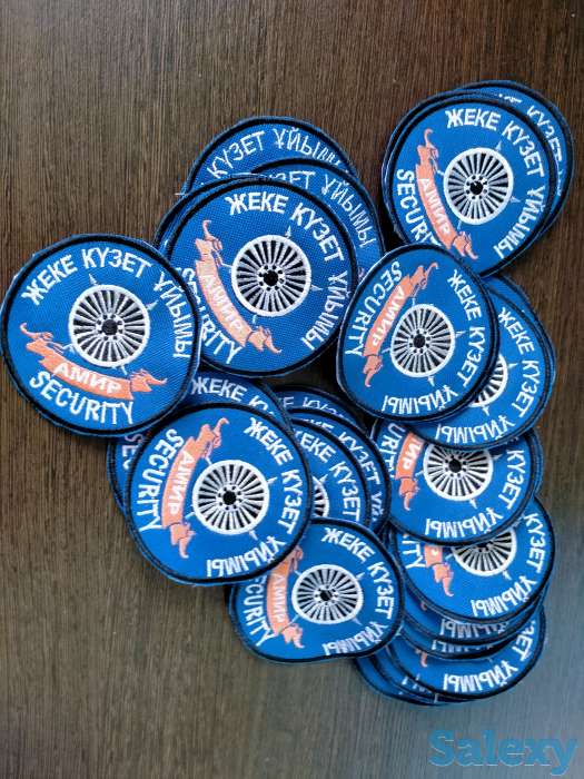 Шевроны, нанесение логотипа, фотография 1