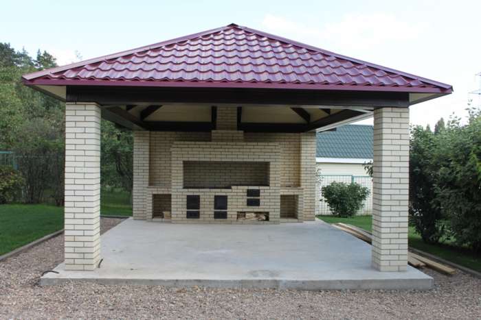 Барбекю комплекс, печь казан, мангал-камин, коптильня, тандыр, фотография 4