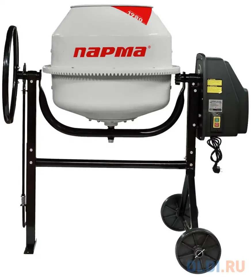 Бетономешалка парма бсл-140ч 500 вт 140л, фотография 1