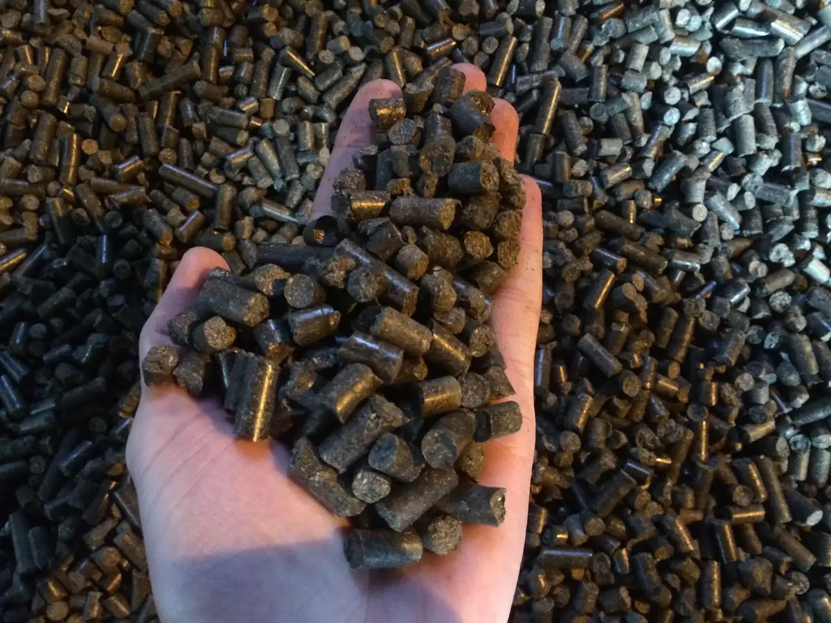 Пеллеты из лузги подсолнечника, фотография 1