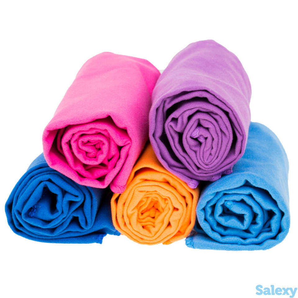 Полотенце marlin microfiber terry towel dark purple (40*80 см), фотография 1