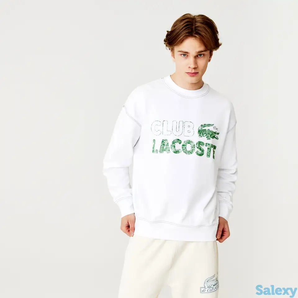 Мужская толстовка lacoste loose fit, фотография 1