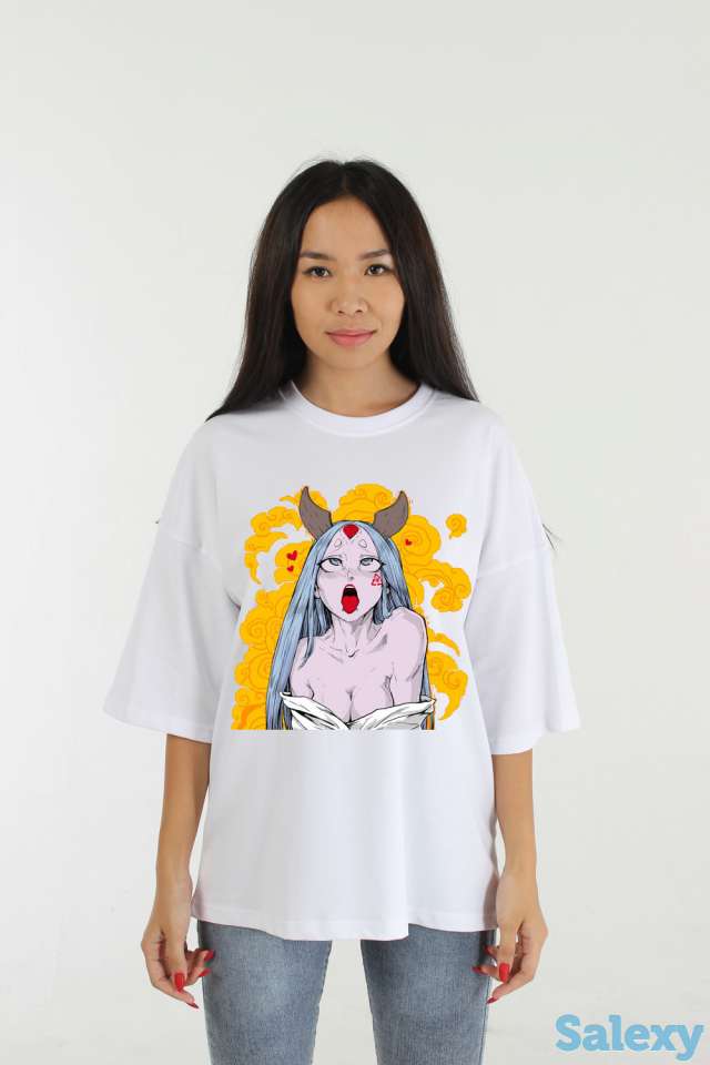 футболка с аниме принтом, фотография 2