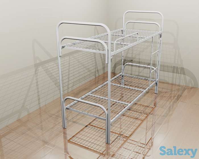 Для туристических баз и домов отдыха кровати из металла, фотография 3