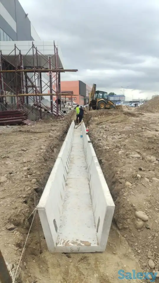 Монтаж бордюров, лотков, асфальтирование, парковки, благоустройство, фотография 4