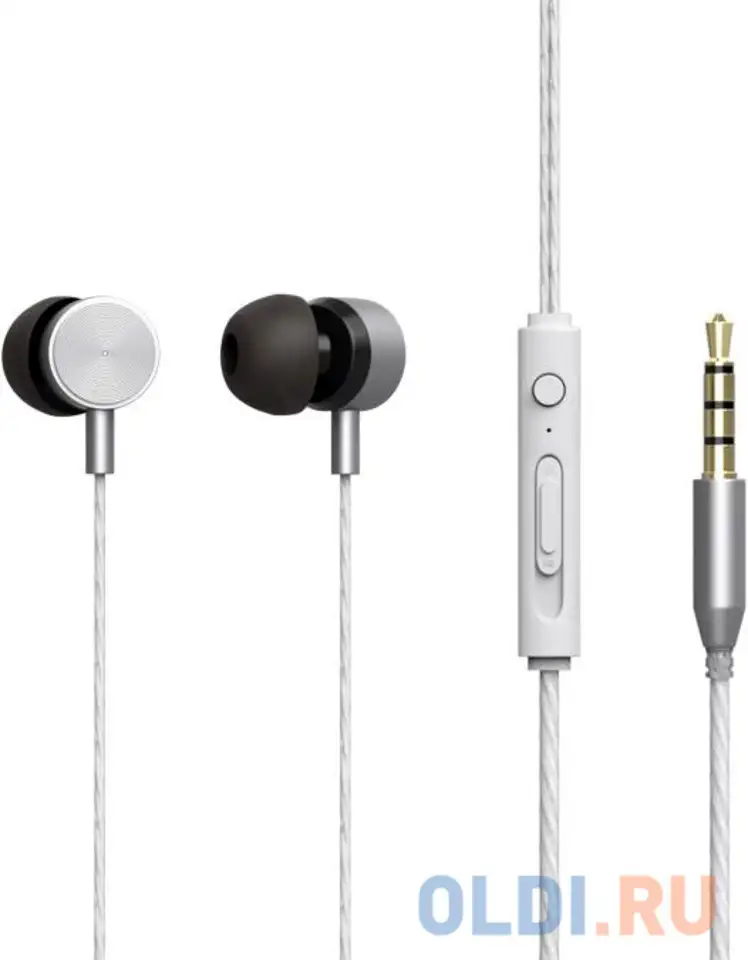 Ritmix rh-127m silver {10 мм, 20-20000 гц, 32 ом, 95 дб, фотография 1