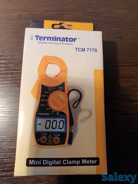 Маленькие мини цифровые клещи серии Terminator TCM 7170 с щупами, фотография 6