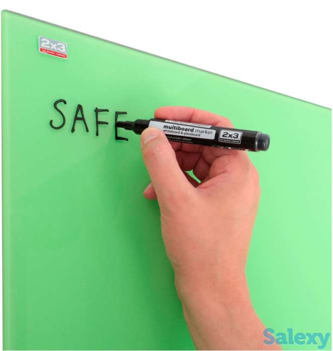 Стеклянная магнитно-маркерная доска 2х3 (Польша) 90×120, фотография 2