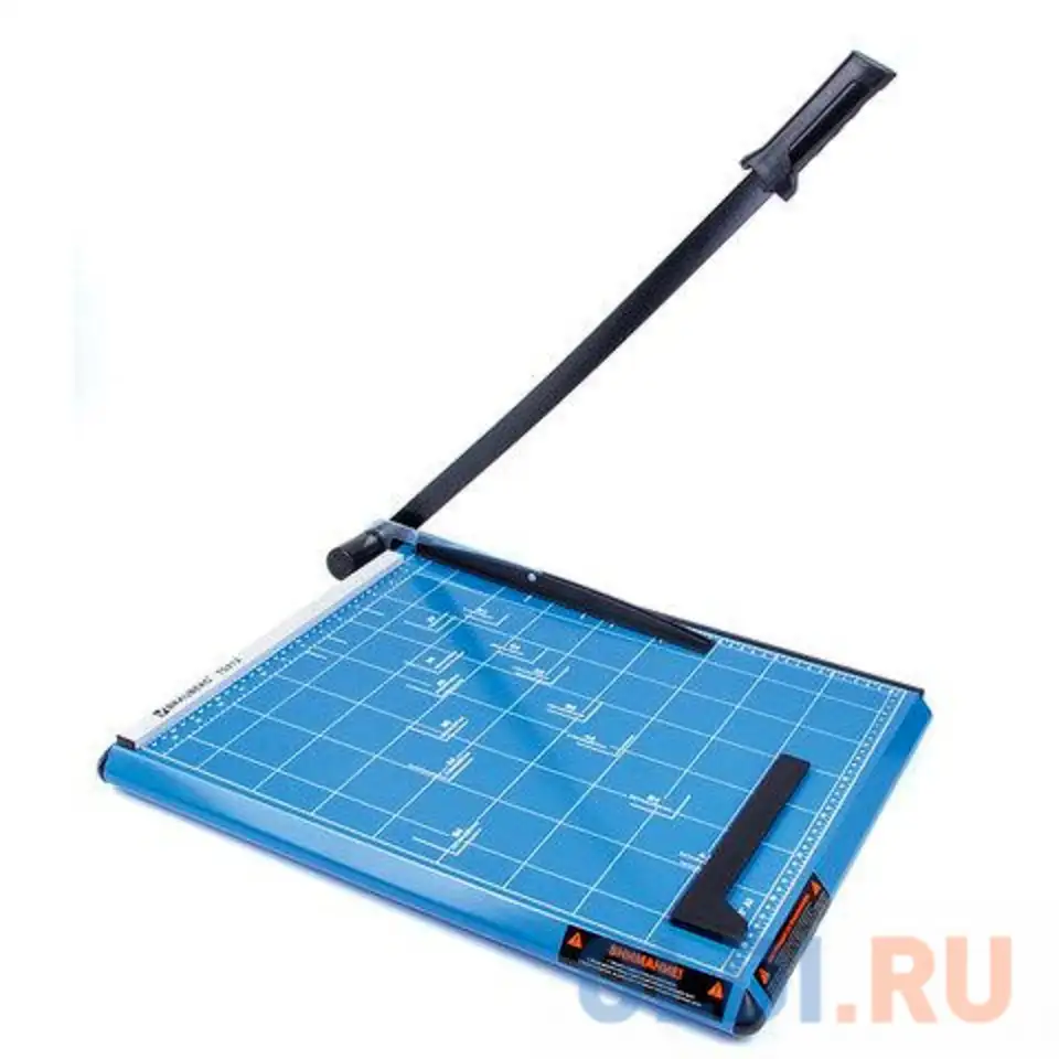 Резак brauberg saber, a3, сабельный, ts312, 12 л., металлическая основа, длина, фотография 1