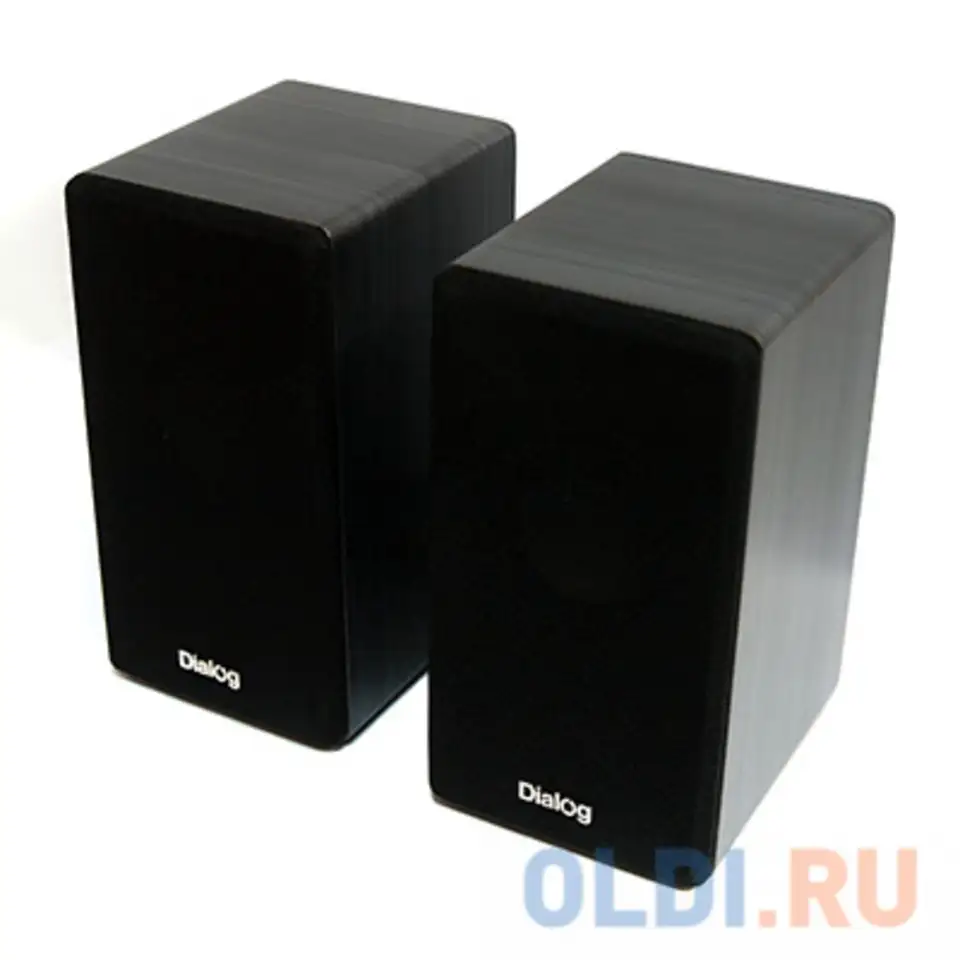 Колонки dialog stride ast-20up black - 2.0, 6w rms, черные, питание, фотография 1