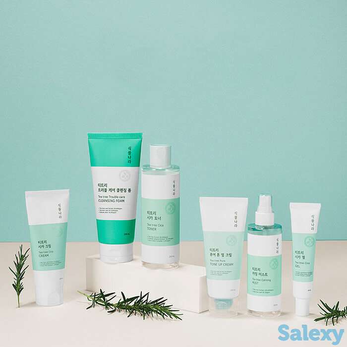 Пенка для умывания shingmulnara tea tree trouble care cleansing foam, фотография 3