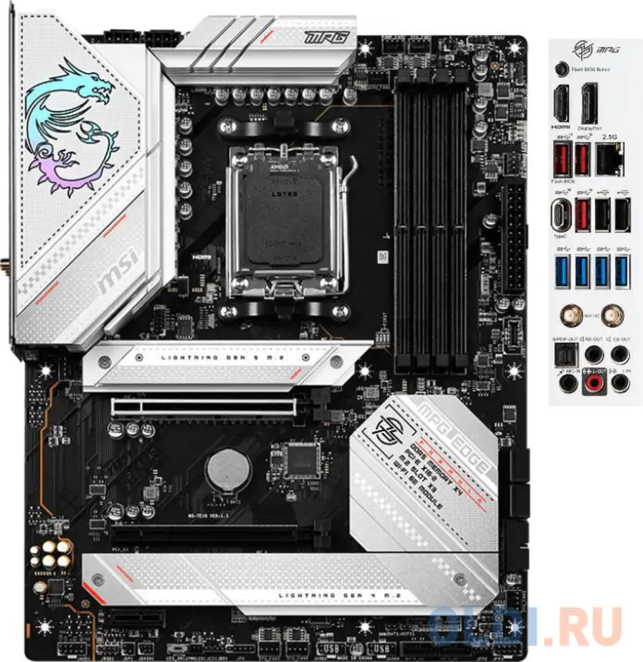 Материнская плата msi mpg b650 edge wifi, фотография 1