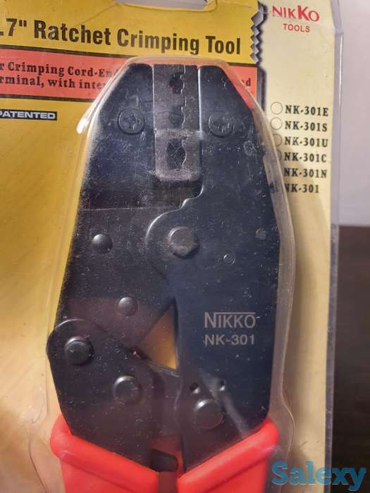 Обжимной инструмент обжиматель кримпер обжимник для клемм, фотография 2