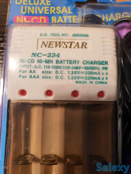 Зарядное устройство Newstar NC-234, универсальная зарядка Ni-Cd, фотография 2