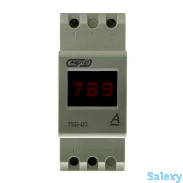 Aмперметр цифровой TED-D3 АС Энергия на din-рейку, 100 шт, фотография 1