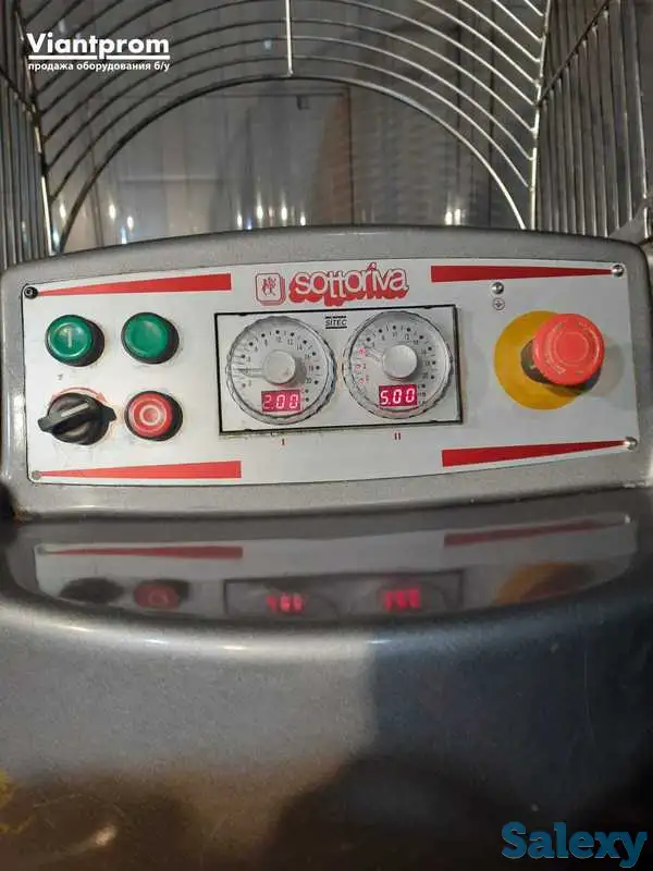 Спиральный тестомес Sottoriva EVO (с подкатной дежой), фотография 8