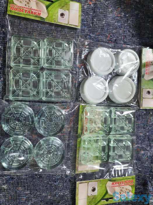 Антивибрационные подставки для стиральной машины, прозрачные, фотография 5