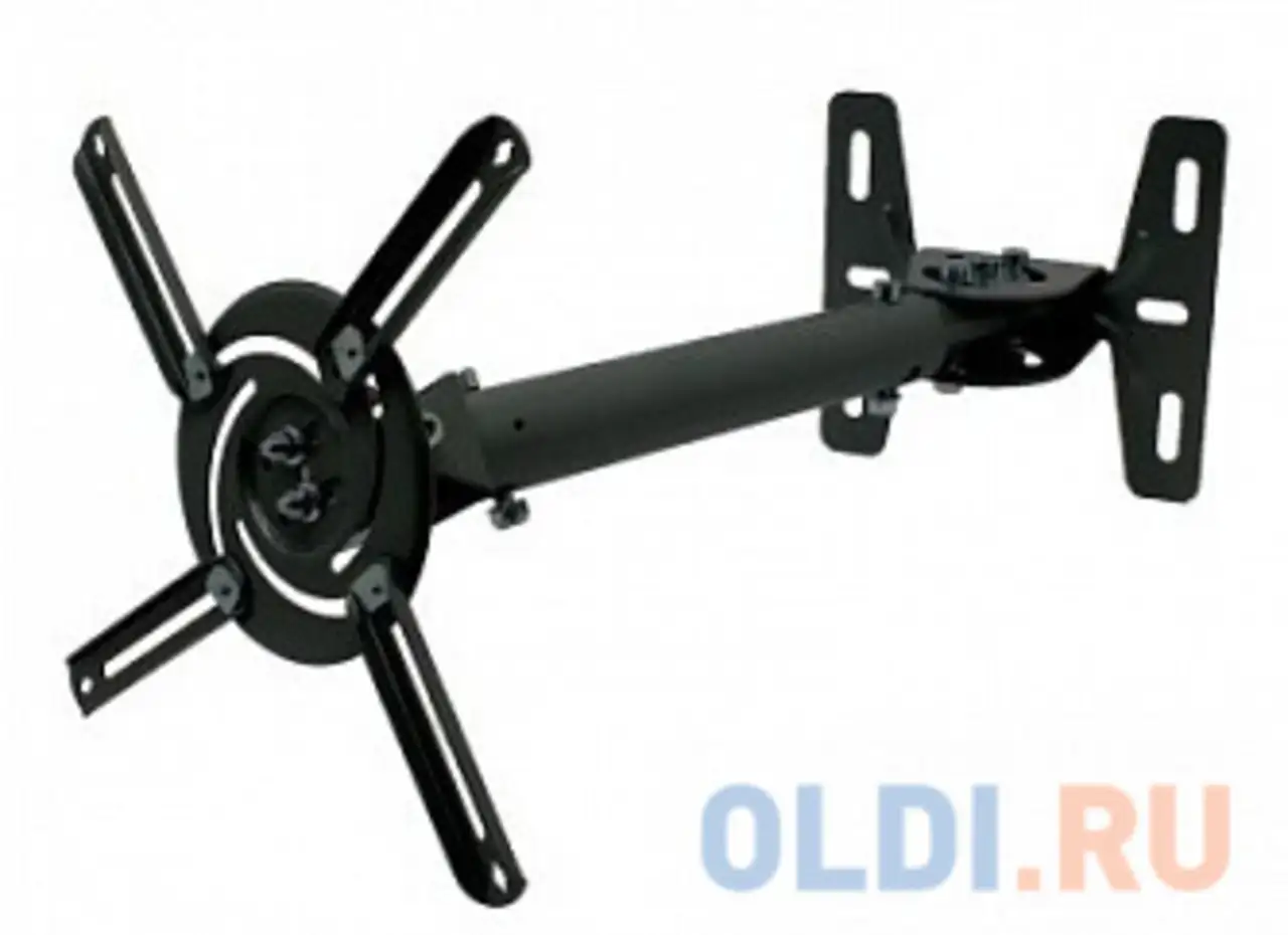 Wize wpb-b черный {потолочные, макс. крепежное расстояние 260х260, макс. вес нагрузки, фотография 1