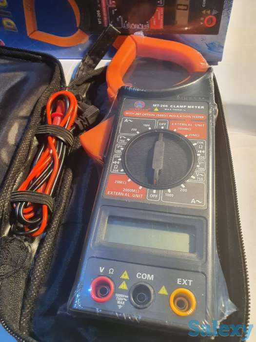 Токоизмерительные клещи мультиметр MT-266, фотография 3
