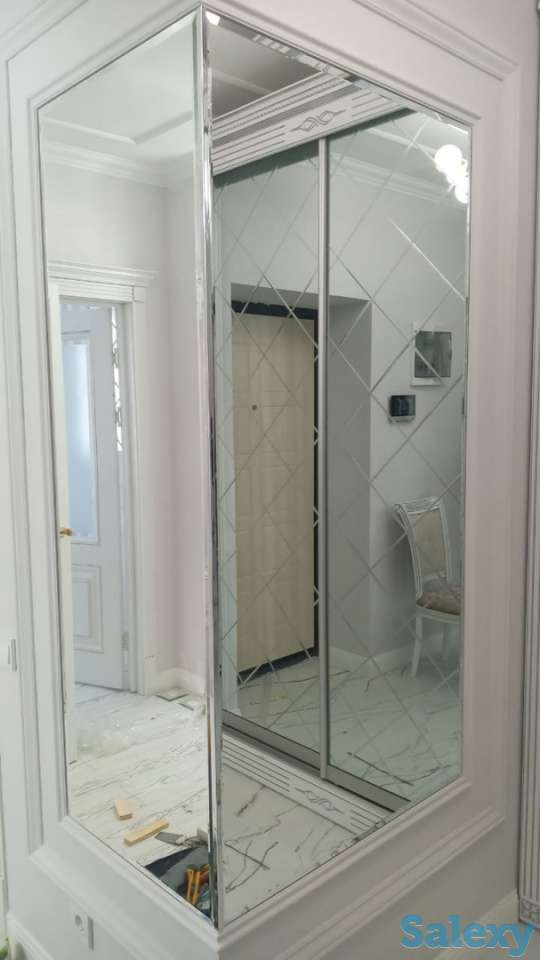 Зеркала, стекла, багет, фотография 12