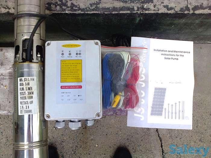 Ветрогенератор, солнечные панели, насос на постоянном токе. Автономная насосная станция., фотография 6