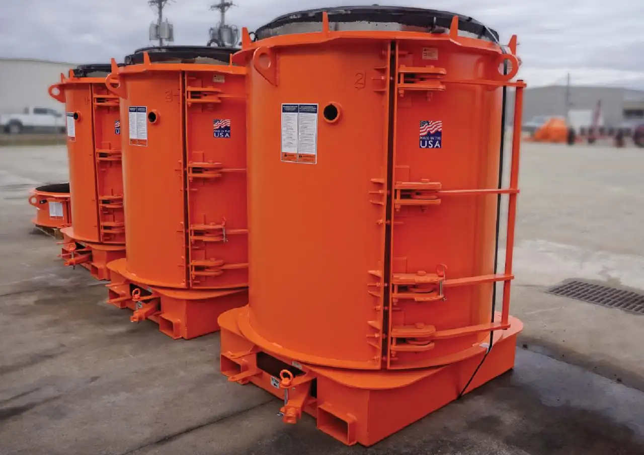 Оборудование для формирования бетонных стояков люков, Afinitas., фотография 8