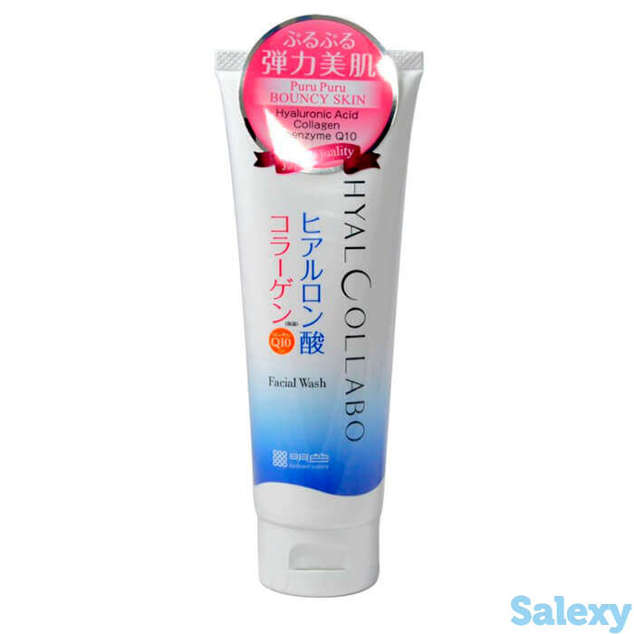 Очищающая пенка meishoku hyalcollabo facial wash, фотография 1
