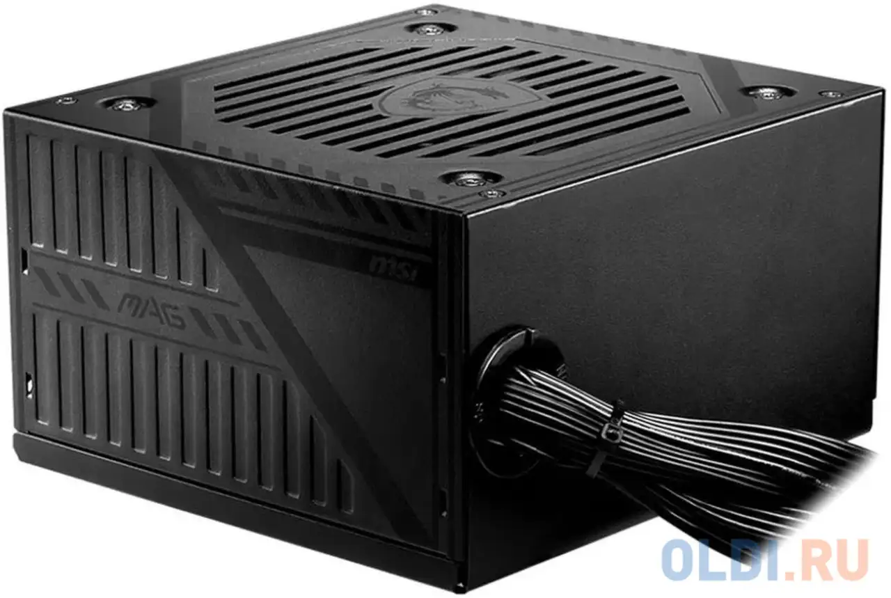 Блок питания 600w msi mag a600dn 80+ color box (306-7zp6b11-809), фотография 1