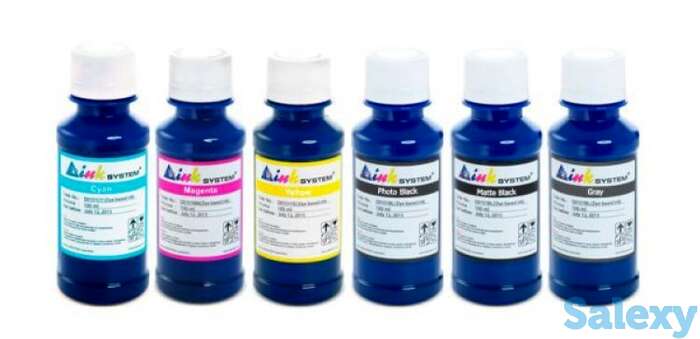 Чернила inksystem для фотопечати на hp designjet t610 (фоточернила), фотография 1