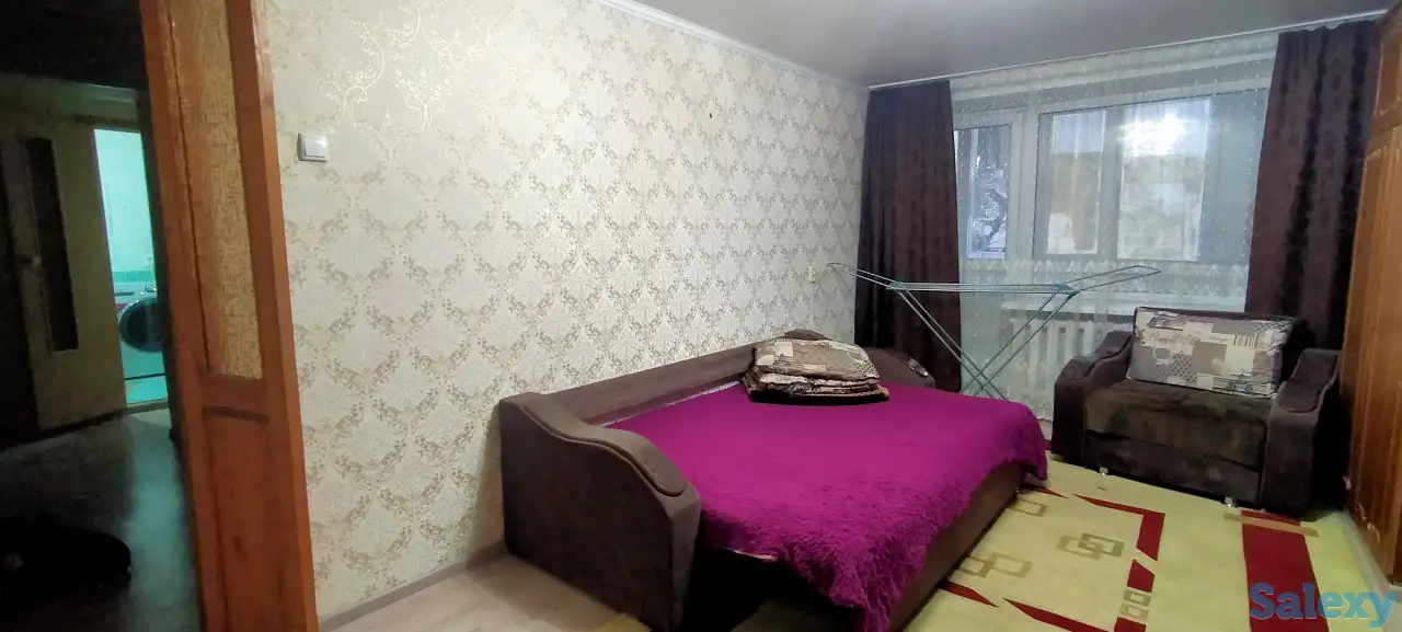 Комфортная 2 ком!! Гостям посуточно Универмаг, Проспект Абая 104, фотография 1