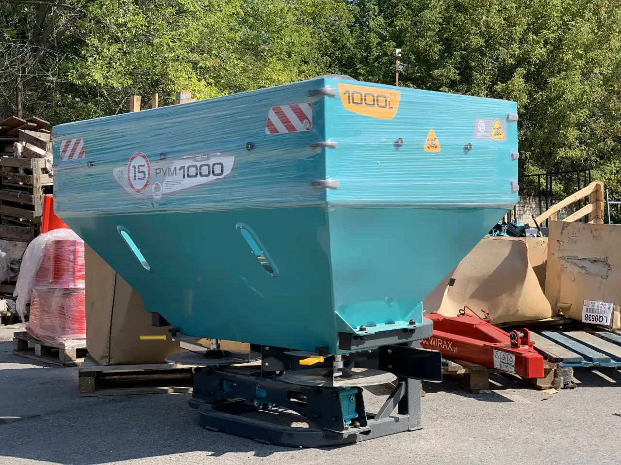 Разбрасыватель минеральных удобрений  800л, 1000л, 1200л Беларусь D-pol, фотография 5