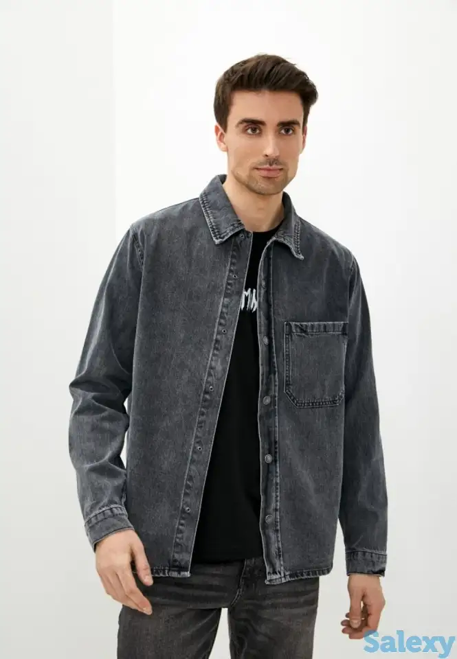 Рубашка джинсовая mossmore, фотография 1