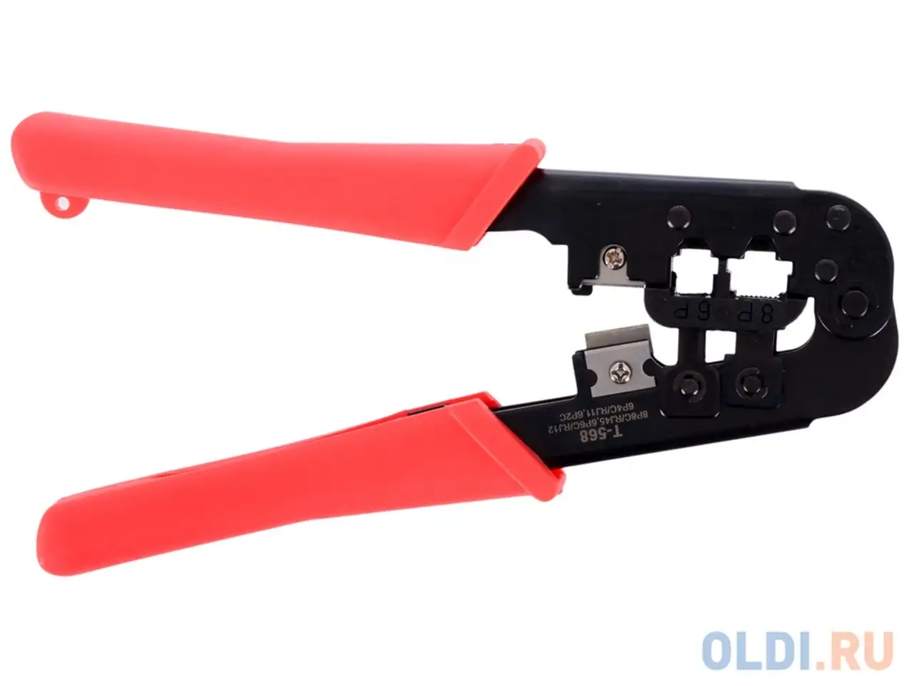 Инструмент cablexpert t-568, обжимной универс. для вит.пары и тел.линии, фотография 1