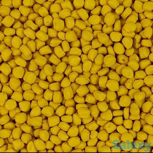 Жёлтый мастербатч для окрашивания Труб, фотография 1