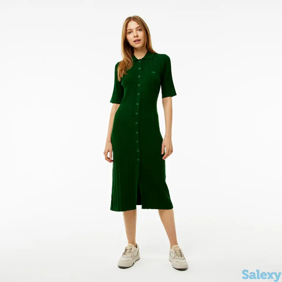 Женское платье lacoste на пуговицах, фотография 1