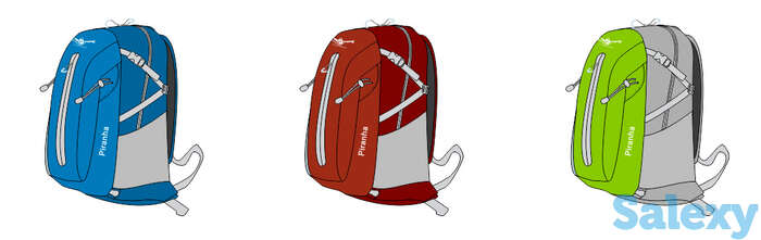 Рюкзак снаряжение piranha 20 кирпичный, фотография 1