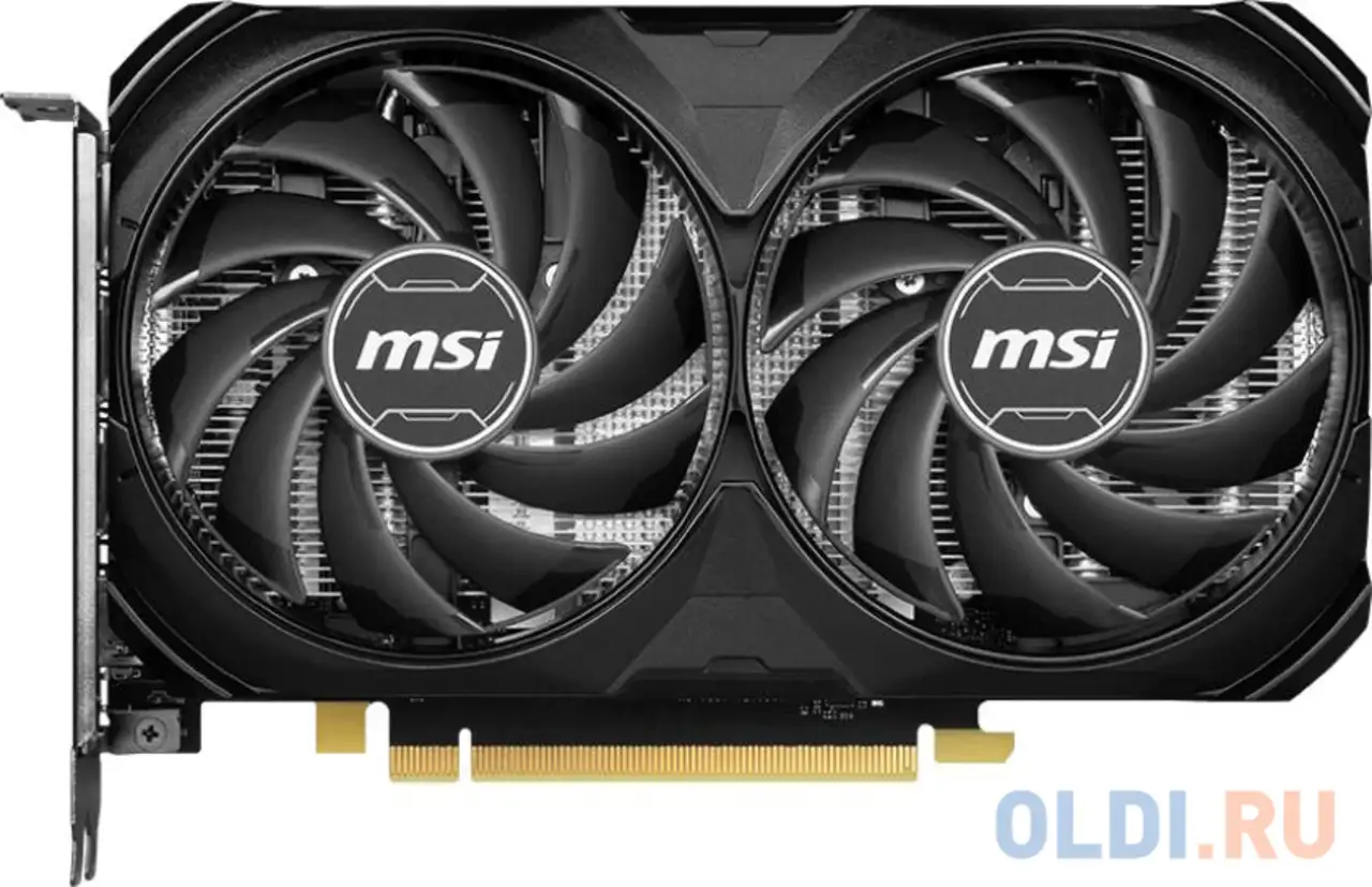 Видеокарта msi nvidia geforce rtx 4060 ti ventus 2x black 16g, фотография 1