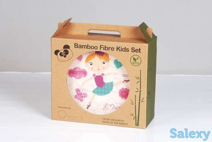 Детская посуда из бамбука, фотография 10