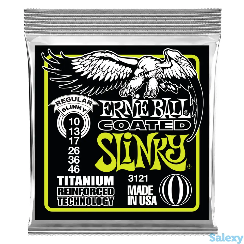 Струны для электрогитары ernie ball regular slinky p03121, фотография 1