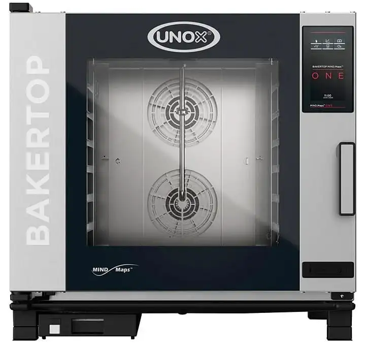 Конвекционная печь UNOX XEBC-06EU-E1RM серии BAKERTOP MIND.Maps ONE предназначена для выпечки хлебобулочных и кондитерс, фотография 1