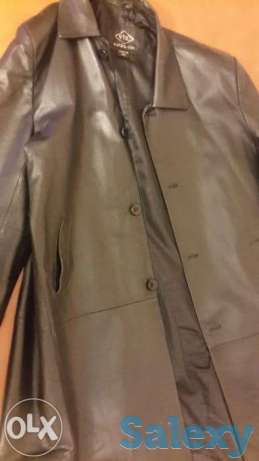 Плащ кожаный, фотография 1