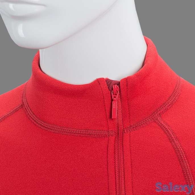 Термобелье майка сивера сноуи в(ж) с воротником женская рубин/гранат, фотография 3