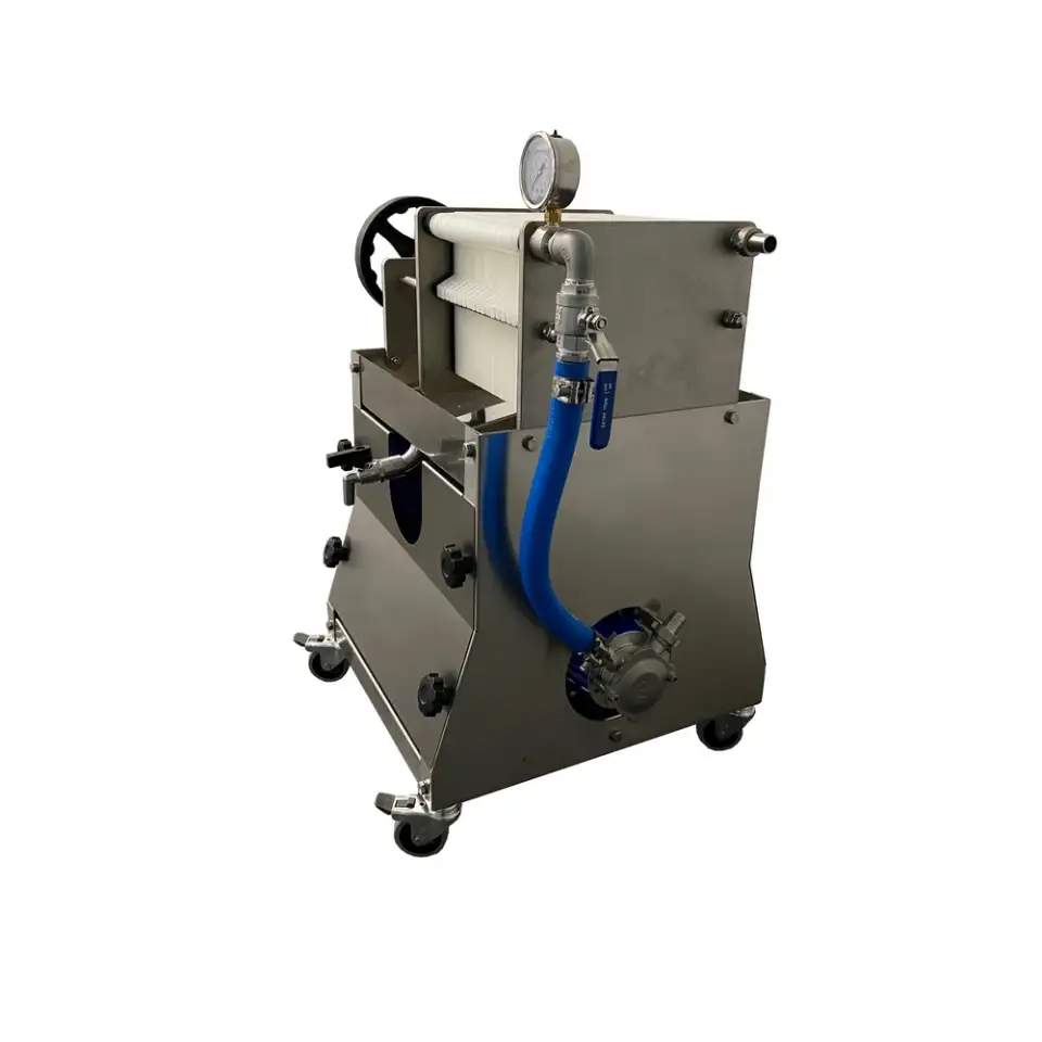 Пластинчатый фильтр для вина, фотография 3