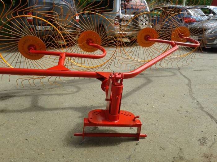 Грабли-ворошилки Кормилец 4\5 дисковые, фотография 1