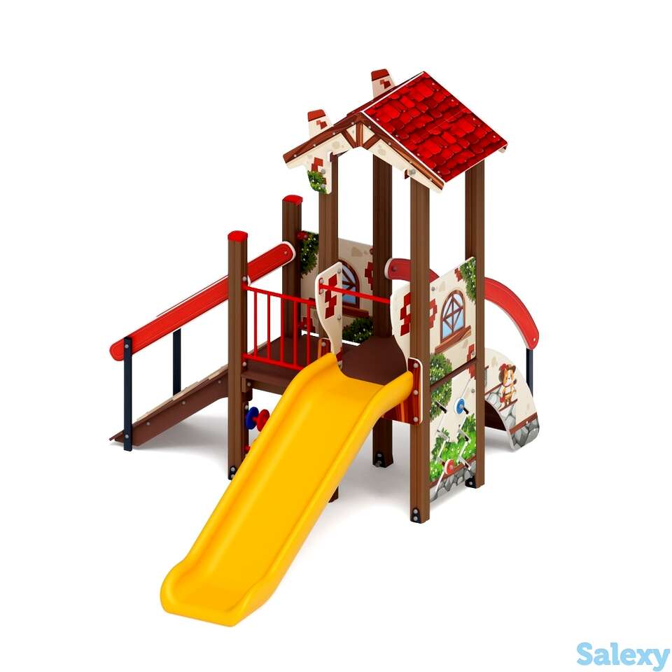 Детский игровой комплекс «в гостях у сказки» дик 1.05.01-03 h=900, фотография 1