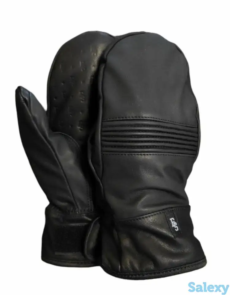 Варежки bonus gloves 22-23 athletic leather pro black, фотография 3