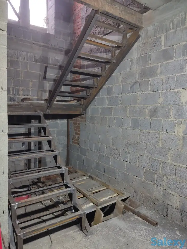 Лестницы на металлокаркасе. Мебель ЛОФТ., фотография 7